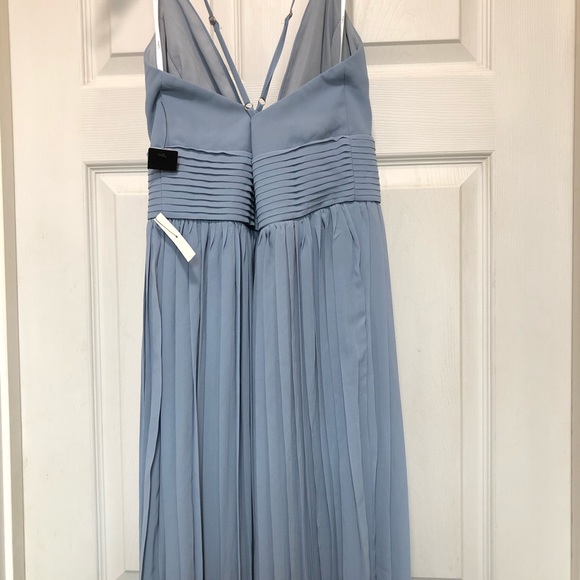 🆕Lulu’s pretty👗slate blue color💙Size LARGE 🆕 - Picture 4 of 9